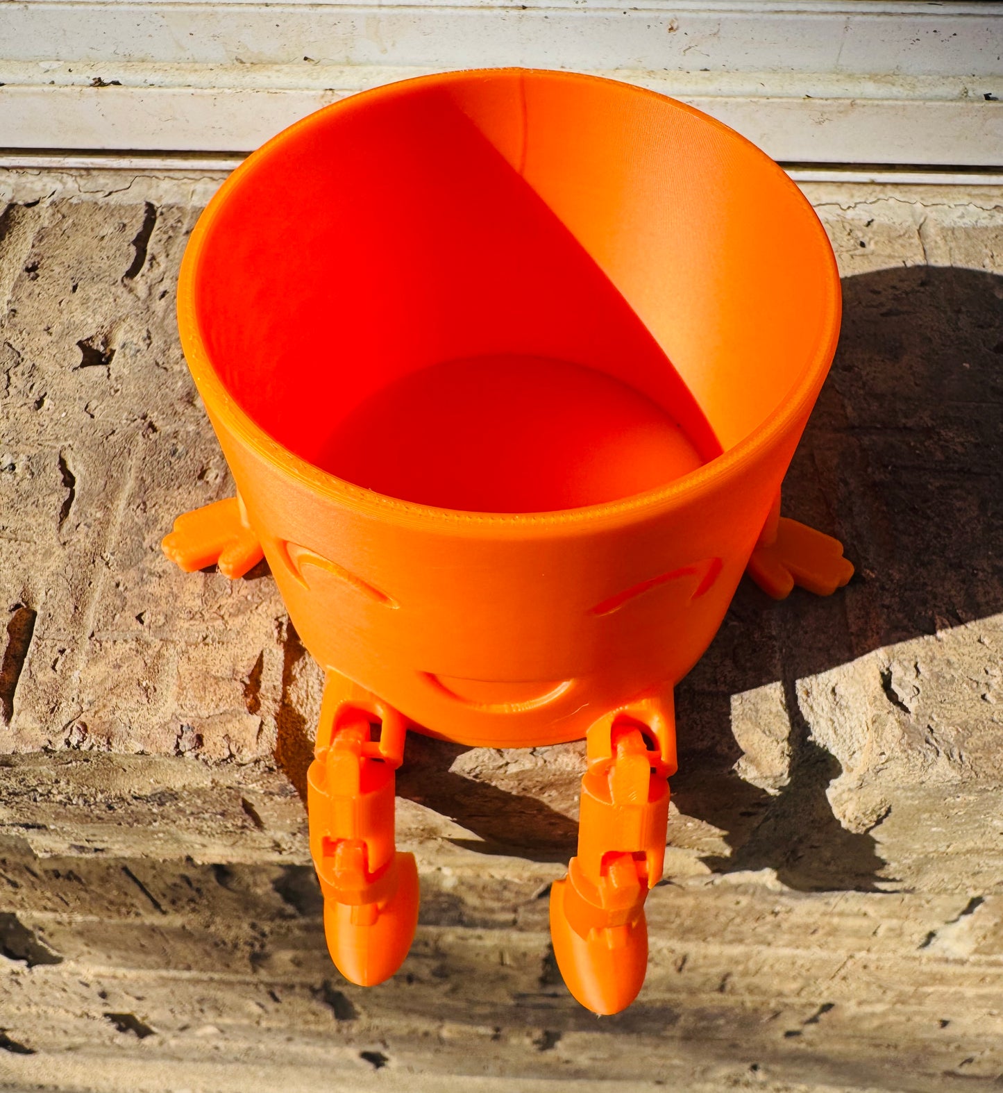 3D Plant Pot Holder With Flexi Legs