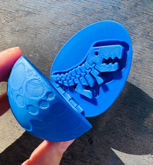 3D Flexi Dinosaur With Egg
