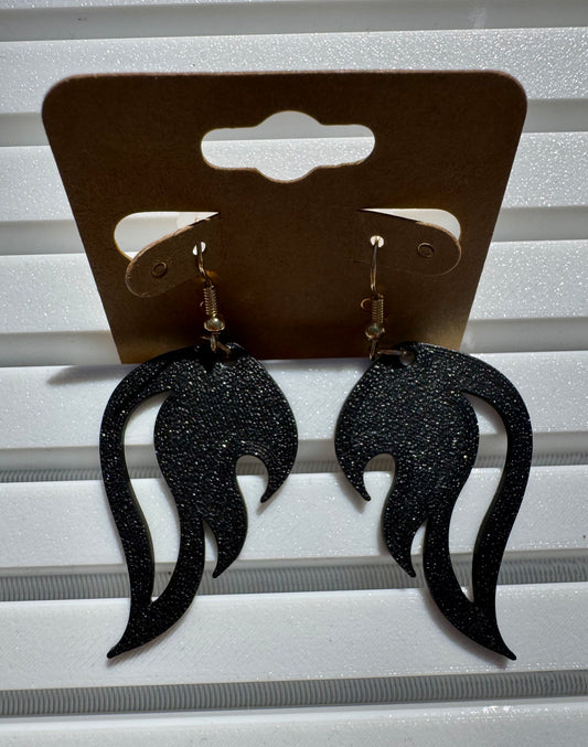 3D Tribal Earrings