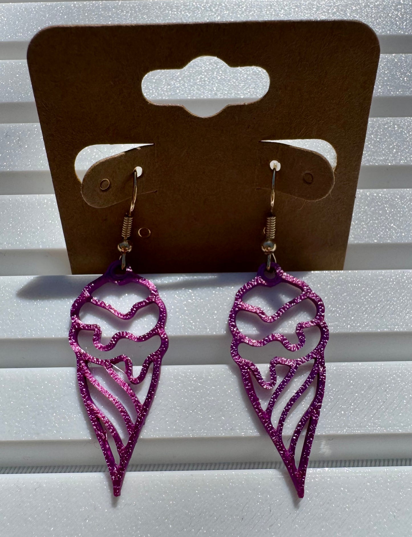 3D Ice Cream Earrings