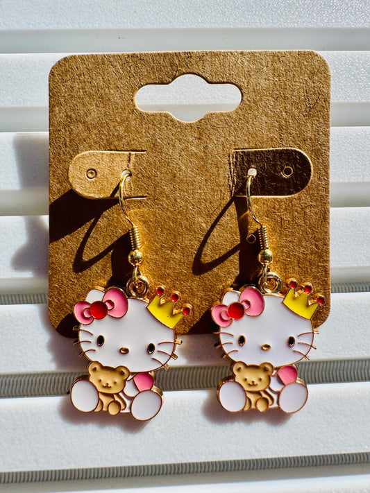 Kitty Princess Earrings