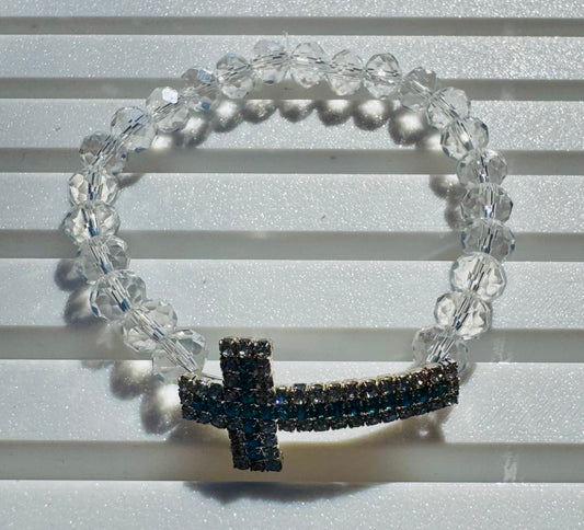 Elegant Cross Bracelet