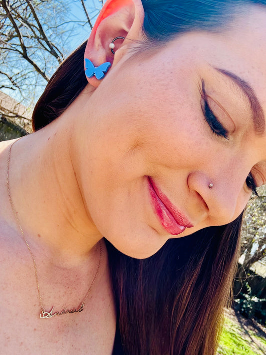 Stunning Butterfly Stud Earrings