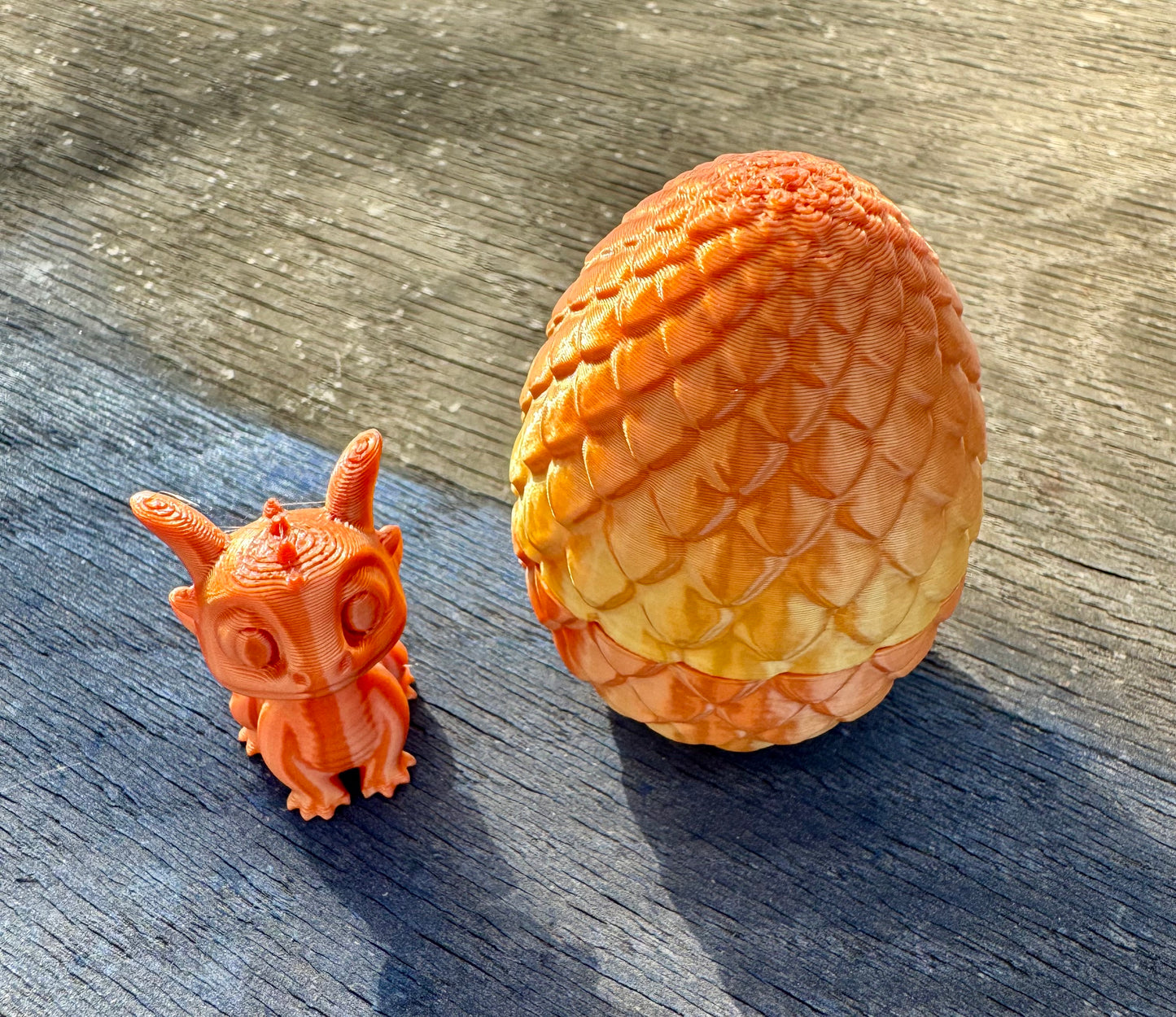 3D Dragon Egg With Baby Dragon