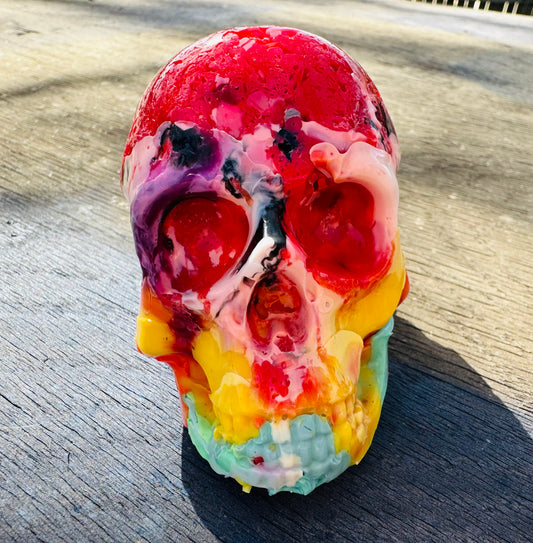 Melted Filament Skull