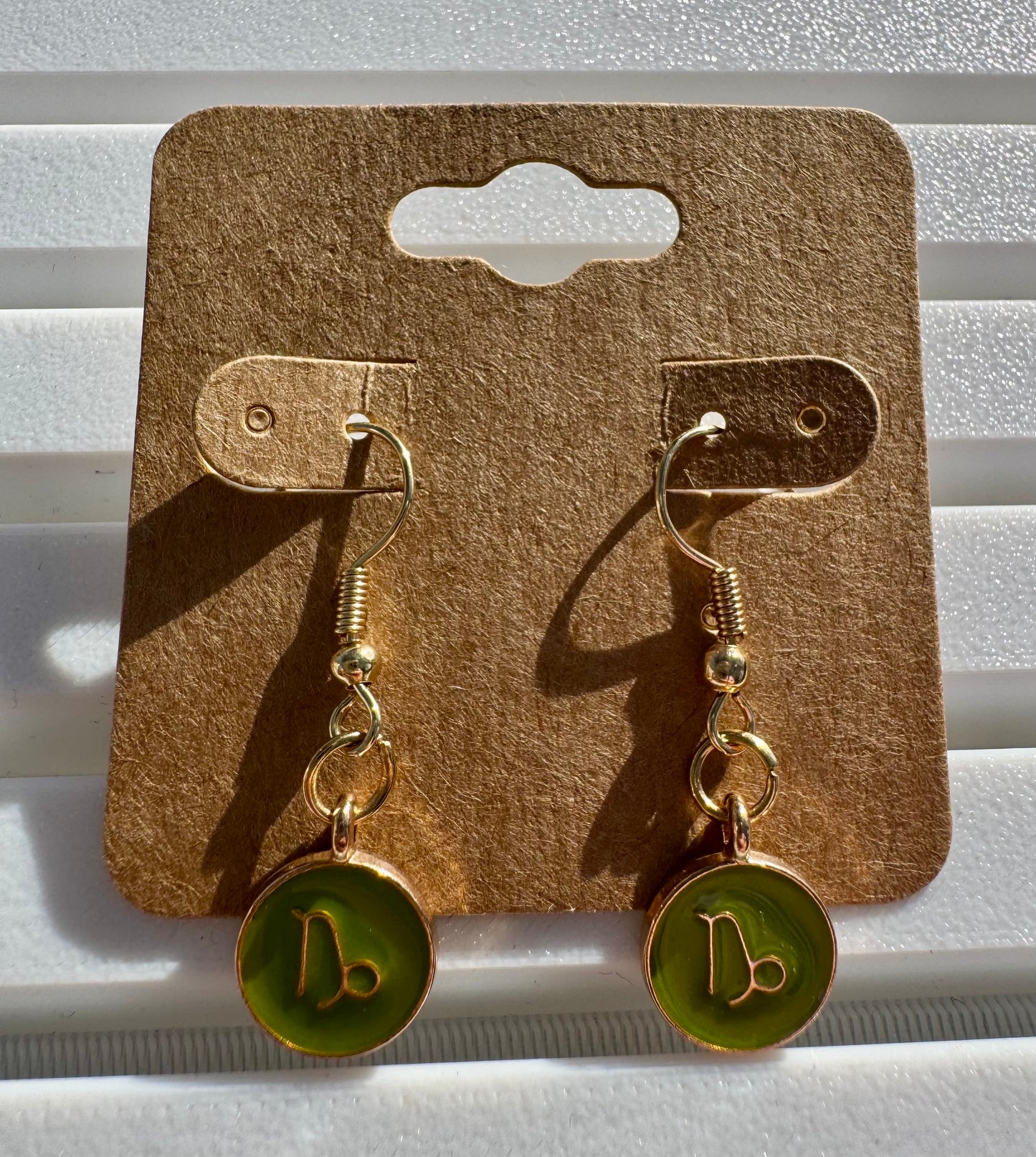 Capricorn Zodiac Sign Earrings ♑