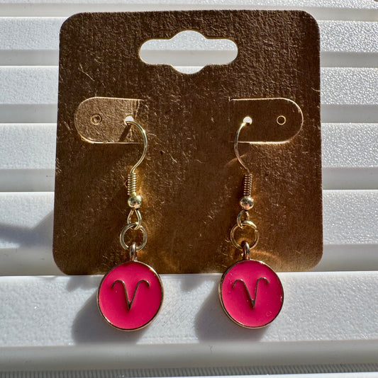Aries Zodiac Sign Earrings ♈