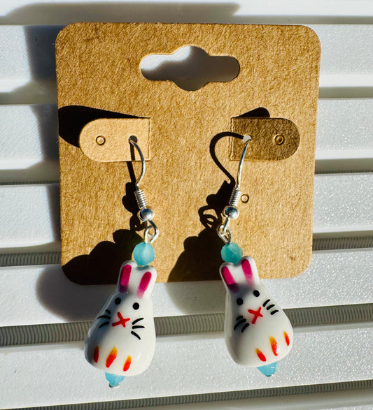 Easter Bunny Earrings 🐰