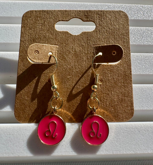 Leo Zodiac Sign Earrings ♌