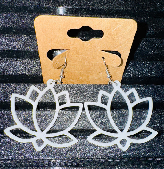 Lotus Flower Earrings!!! 🪷🪷🪷