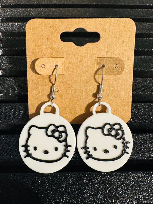Hello Kitty Earrings!!! ❤️❤️❤️